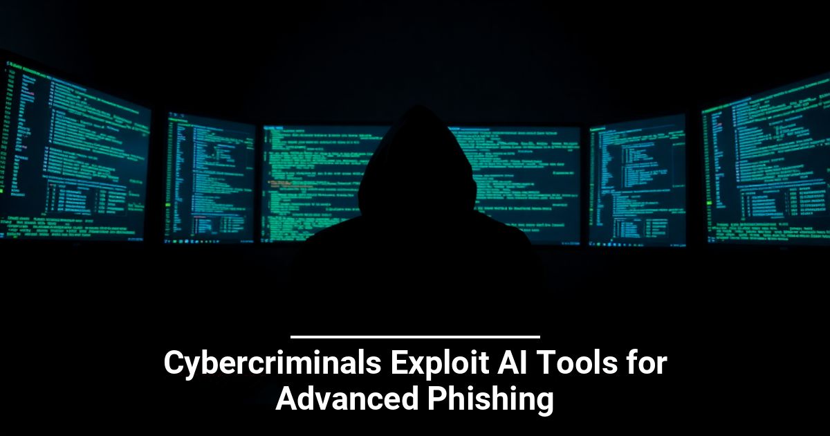 Cybercriminals Exploit AI Tools for Advanced Phishing